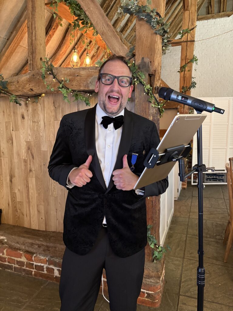 jason magic pike as your wedding host
